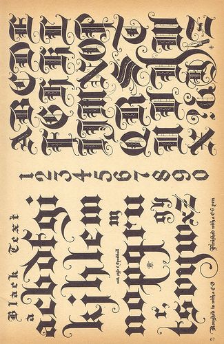 Speedball Textbook, Writing Designs, Tattoo Lettering Alphabet, Gothic Alphabet, Alfabet Font, Tattoo Script Fonts, Tattoo Fonts Alphabet, Calligraphy Fonts Alphabet, Alphabet Lettering