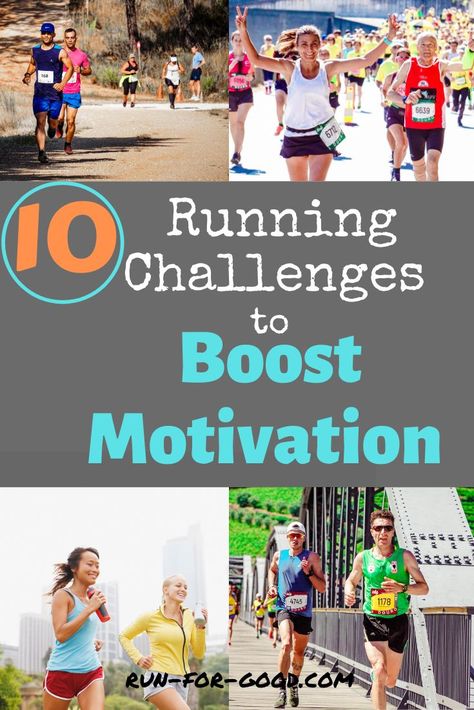 If you’re bored with your running routine, you may need a fun challenge. Here are some running challenges to help re-ignite your love for running.  #runningmotivation #loverunning Fun Run Ideas, Running Streak, Running Advice, Running Group, Running Nutrition, Running Challenge, Why I Run, Fitness Challenges, Running Routine