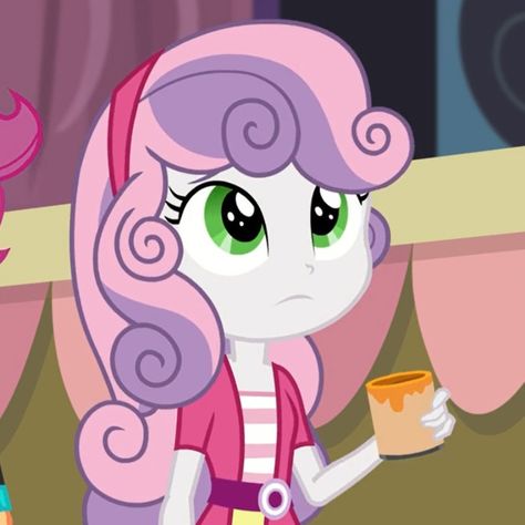 Pfps For Trios, Mlp Characters Ponies, Mlp Sweetie Belle, Sweetie Belle Mlp, Belle Pfp, Matching Cat Pfp Friends, Fluttershy Icon, Belle Aesthetic, Girls Pfp