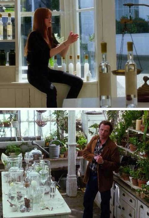 Practical Magic Practical Magic Verbena Botanicals, Practical Magic Greenhouse, Home Movie Room, Practical Magic Movie, Practical Magic House, Magic Store, Home Movie, Magic Garden, Magic Design