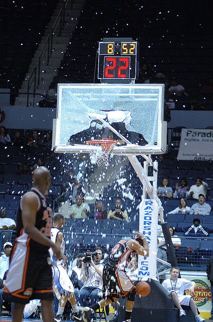 Basketball Backboard BLAM!!, via Flickr. Dominique Wilkins, Basketball Backboard, Shattered Backboard, I Love Basketball, Charles Barkley, Love And Basketball, Basketball Pictures, Sport Photography, Basketball Hoop