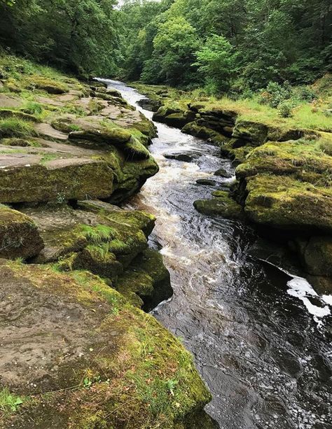 Bolton Strid, Underground Kingdom, Pleasing Photos, Fantasy Romance Novels, Bolton Abbey, Mountain Lakes, Grimm Fairy Tales, Fantasy Romance, Story Inspiration