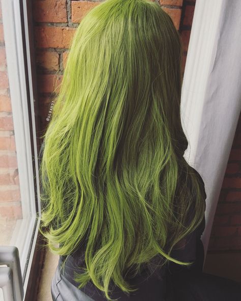 Green Hair Color is the Hottest Style - Hairstyles for Long Hair Short Green Hair, Green Hair Color, Green Hair Girl, Dark Green Hair, Dyed Hair Inspiration, Sprout Recipes, Edgy Hair, Rainbow High, Pastel Hair