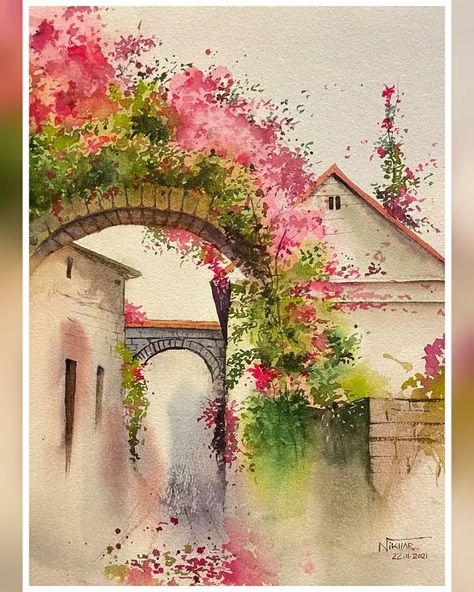 Watercolor art lessons