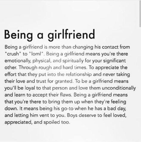 Relationship quotes 💏 | Facebook Being A Girlfriend, Good Girlfriend, Love You Quotes For Him Husband, Black Love Quotes, I Love You Quotes For Him, Girlfriend Quotes, Good Relationship Quotes, Cute Couple Quotes, Words Of Wisdom Quotes