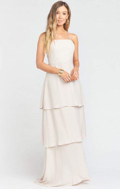 Show Me Your Mumu Calypso Ruffle Dress ~ Show Me The Ring Crisp #Sponsored , #Ad, #Calypso#Mumu#Show How Many Bridesmaids, Mumu Wedding, The Gorge, Girls Together, Tiered Maxi Skirt, Photoshoot Dress, Show Me Your Mumu, Show Me Your, The Ring