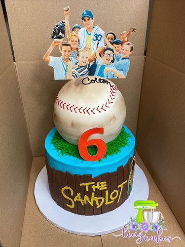 Sandlot Birthday Party Cake, Sandlot Cake Ideas, The Sandlot Birthday Cake, Sandlot Party Ideas, Sandlot Birthday Cake, Sandlot Cake, Sandlot Birthday Party, Sandlot Party, Sport Movies