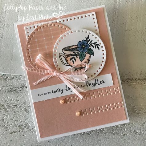 Hand Made Greeting Cards, Coffee Cards, Cute Birthday Cards, Cute Birthday, Making Greeting Cards, Spring Cards, Fancy Fold Cards, Friendship Cards, Stamping Up Cards