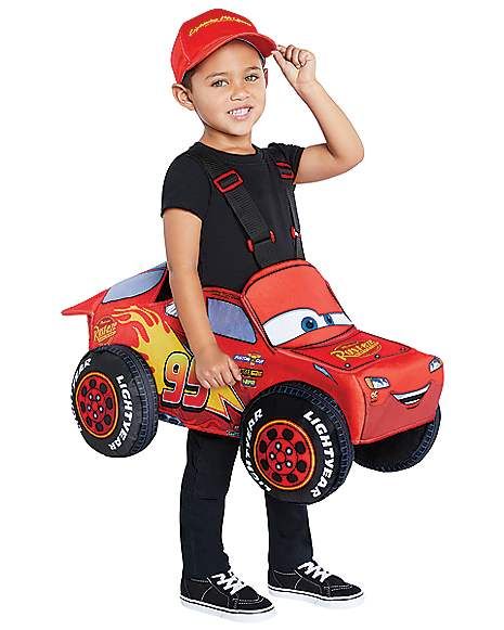 Mcqueen Costume, Cars Halloween Costume, Lightning Mcqueen Costume, Flash Mcqueen, Halloween Spirit Store, Halloween Costume Store, Toddler Suits, Creepy Costumes, Disney Halloween Costumes