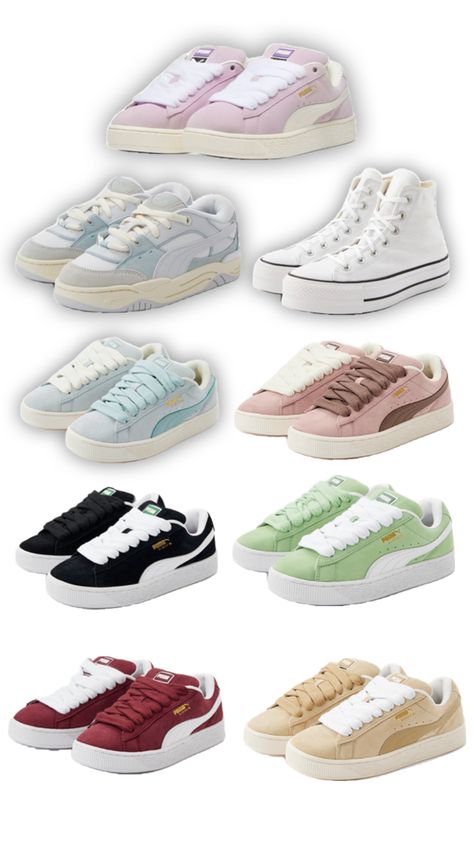 розовые puma- RTLADM204901 голубые puma 180- RTLADH238801 белые converse- RTLADK151501 голубые puma- RTLADM204701 розово-коричневые puma- RTLADK481101 черные puma- RTLADK479001 зеленые puma- RTLADK481001 красные puma- RTLADK481201 желтые puma- RTLADM204601 Street Fashion Men Streetwear, Puma Suede, Pumas Shoes, Mens Streetwear, Dream Wardrobe, Street Style, Street Wear, Wardrobe, Van