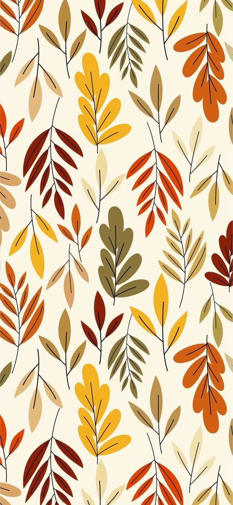 Mood Wallpaper Iphone, Thanksgiving Backgrounds Aesthetic, Artwork Nails, Autumn Widgets, Thanksgiving Backgrounds, Fall Leaves Pattern, Fall Background Wallpaper, Leaves Wallpaper Iphone, Autumn Patterns