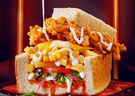 'Kota is a famous South African dish': KFC denies Romeo Malepe’s accusations of stealing his chicken kota idea. Kota South African Food, Kfc Mac And Cheese, Kfc Food, March Recipes, Fried Chicken Kfc, Food And Drink Photography, South African Food, South African Dishes, Kentucky Fried Chicken