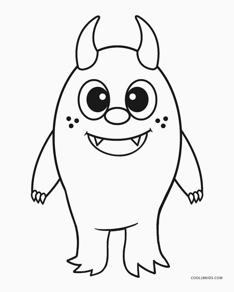 Free Printable Monster Coloring Pages For Kids Monster Coloring Pages For Kids, Coloring Pictures For Kids, Monster Truck Coloring Pages, Peppa Pig Coloring Pages, Monster Coloring Pages, Paw Patrol Coloring, Paw Patrol Coloring Pages, Toddler Coloring Book, Truck Coloring Pages