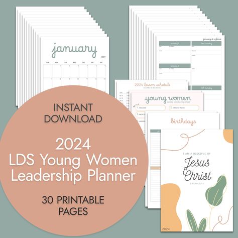 Young Women Theme Printable, Young Women Leaders, Yw Theme, Young Women Theme, Yw Lesson, Lds Yw, Binder Covers Printable, Birthday Tracker, Youth Theme