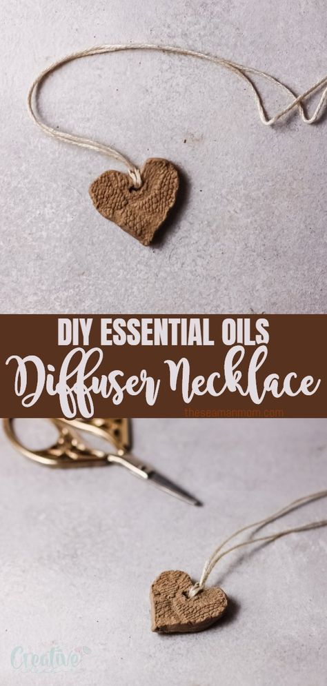 This is an easy tutorial to make your own oil diffuser necklace using only a piece of clay! With this simple diffuser necklace DIY you'll get a new necklace that can work as a diffuser in no time and with almost no materials! via @petroneagu Felt Diffuser Diy, Wood Bead Diffuser Diy, Polymer Clay Essential Oil Diffuser, Diffuser Necklace Diy, Sewing Mitered Corners, Diy Essential Oil Diffuser, Diy Statement Necklace, Oil Diffuser Necklace, Essential Oil Combinations