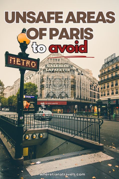 If you're planning a visit to Paris, you'll want to check out this list of the 10 worst neighborhoods and unsafe areas in Paris to avoid at all costs while visiting. Traveling In Paris, Paris France Travel Guide, Paris In A Day, Paris Visit Things To Do, Where To Go In Paris, Best Things To Do In Paris, Things To Buy In Paris, Paris Places To Visit, Paris In June