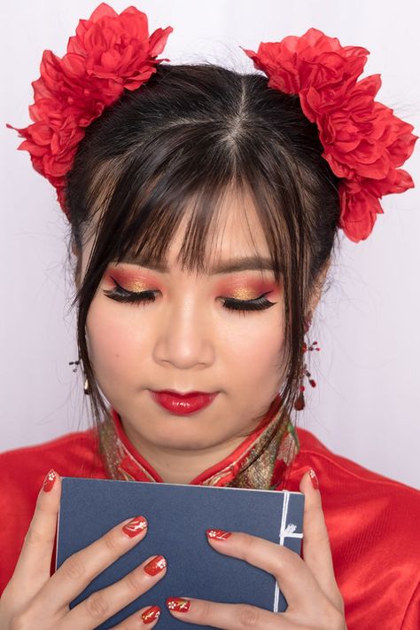 chinese new year makeup, chinese new year makeup look, chinese new year hair,
lunar new year makeup, lunar new year hair, Chun Li makeup, Chun Li makeup tutorial, Chun Li makeup look, Chun Li cosplay makeup, Chinese new year nail, Asian makeup tutorial, Chinese makeup tutorial, Chinese makeup, Sailor moon makeup, Sailor moon makeup tutorial, ancient chinese makeup, Traditional chinese makeup, Red and gold eyeshadow, Trang điểm Tết, Tết Trang điểm, 春麗化妝, 春节妆容, cute hairstyle, makeup Chinese New Year Makeup Look, Nail Asian, Ancient Chinese Makeup, Chinese New Year Makeup, Lunar New Year Makeup, Chinese Traditional Makeup, Traditional Chinese Makeup, Chinese Makeup Look, Very Easy Makeup