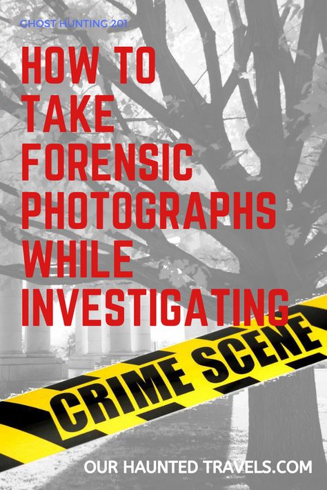 Basic Forensic Photography for Paranormal Research and Documentation - Our Haunted Travels Forensic Photography, Scene Photography, Paranormal Research, Paranormal Investigator, Photography Genres, Paranormal Investigation, Ghost Busters, Photography Basics, Book Writing