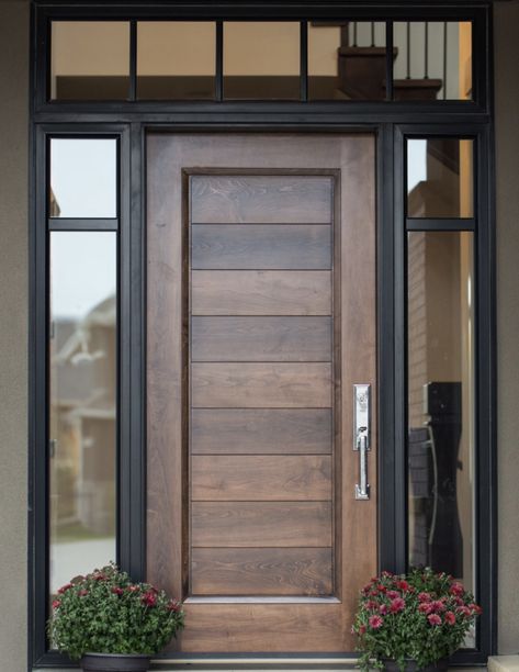 Window & Door Designs to Match Your Home | Blog | brick&batten Pintu Interior, Custom Wood Doors, Entrance Door Design, Door Design Modern, Main Door Design, Front Door Design, House Doors, Wood Doors Interior, Decor Minimalist