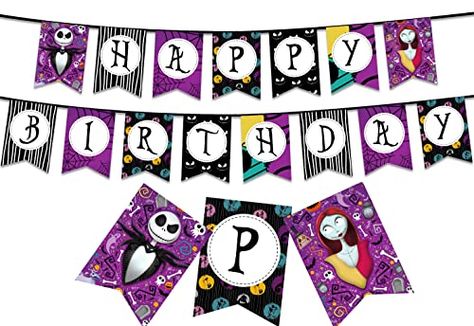 Jack Skellington Birthday Party, The Nightmare Before Christmas Birthday, The Nightmare Before Christmas Party, Birthday Party Indoor, Nightmare Before Christmas Movie, Jack Skellington And Sally, Decorating Birthday, Movie Themed Party, Sides Easy