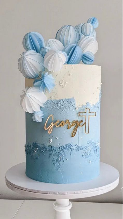 First Communion Cake Ideas, Baptism Cake Ideas, Boys First Communion Cakes, Christian Cakes, Boy Communion Cake, Jubilee Cake, Comunion Cake, Dedication Cake, Confirmation Cake