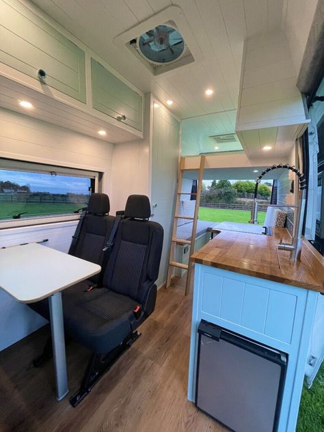 DB Campers ⋆ Quirky Campers Van Conversion For Family, Tiny Camper Trailer, Van Conversion Layout, Tiny House Camper, Van Conversion Interior, Campervan Life, Build A Camper Van, Home On Wheels, Build A Camper