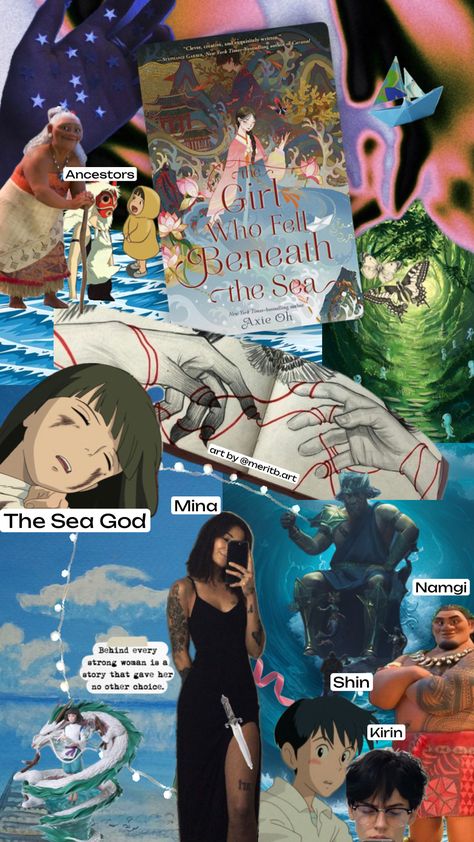 The Girl Who Fell Beneath The Sea by Axie Oh @kaliesbookrealm on IG Beneath The Sea, Blue Inspiration, Recommended Books To Read, Romantic Books, Book Suggestions, Couple Cartoon, Chapter Books, Book Inspiration, The Girl Who