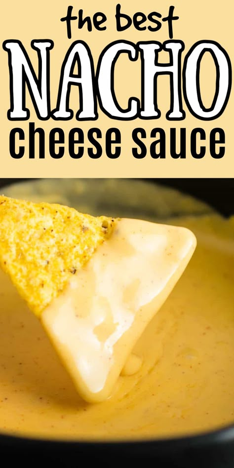 Easy Nacho Cheese Sauce, Easy Nacho Cheese, Homemade Nacho Cheese, Homemade Nacho Cheese Sauce, Nachos Cheese Recipe, Homemade Nachos, Nachos Recipe Easy, Mexican Night, Nacho Cheese Sauce