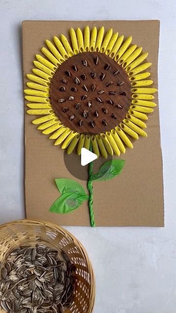 367 likes, 21 comments - littlehappylearners June 23, 2022: "🌻Sunflower Fun🌻 It’s officially Summer and this sunflower craft is just perfect - it’s a never ending resource in my eyes. 🌻Craft it - just cardboard and pasta! 🌻Finemotor Skills - grab some sunflower seeds and use those skills to pop a seed in each hole. 🌻 use some tweezers to remove the seeds. 🌻Add some sticky back plastic to make it a counting activity. This activity is from my book and I’m so glad it’s in there, it’s o Sunflower Craft, Sunflower Crafts, Sticky Back Plastic, Counting Activity, Shabby Chic Easter, Wacky Hair Days, Fine Motor Skills Activities, Eggs Easter, Easter Eggs Diy