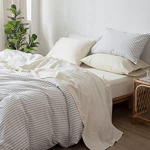 Cream Bedding, King Sheets, White Sheets, Bed Linen Sets, Linen Sheets, Cotton Sheet Sets, Duvet Bedding, Bed Sheet Sets, Bed Duvet Covers