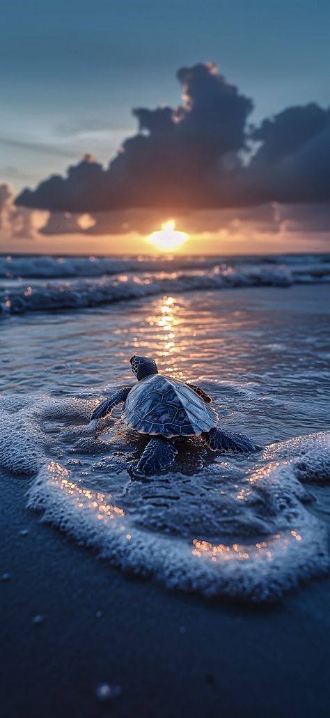 Baby Turtles Wallpaper, Dark Wallpaper Ideas, Trending Wallpapers, Sea Turtle Wallpaper, Turtle Background, Sea Life Wallpaper, Cute Wallpaper Iphone, Sea Turtle Pictures, Phone Wallpaper Pastel