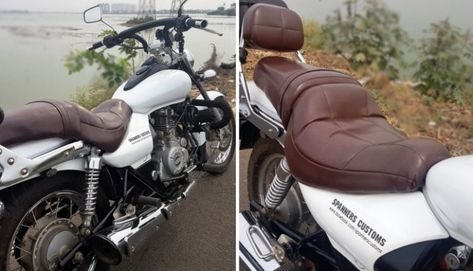 Comfortable Touring Seat for Bajaj Avenger Series by Spanners Customs Avenger Bike, Bajaj Avenger, Avengers Series, Cafe Racer Bikes, Bike Seat, Custom Motorcycle, Bike Accessories, What It Takes, Seat Cover