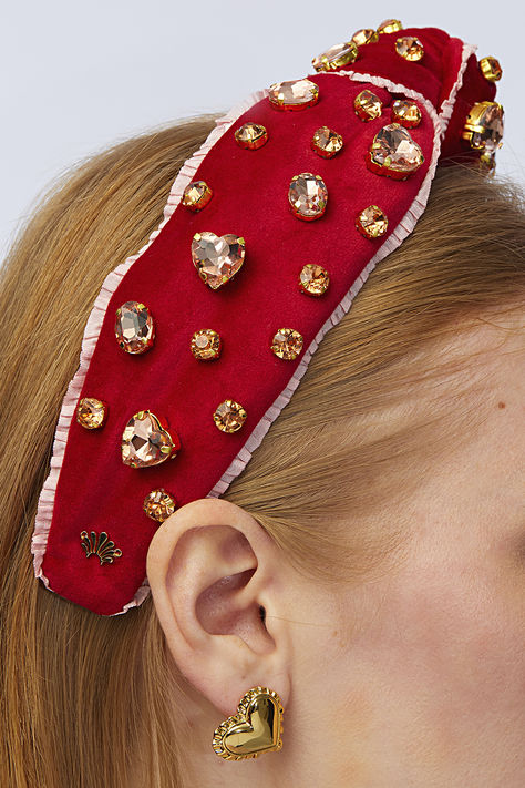 Shop the Valentine's Edit Headband Trend, Maximalism Fashion, Style Headband, Lele Sadoughi, Sunglass Chain, Maximalism, Ear Warmers, Sunglasses Shop, Sewing Projects