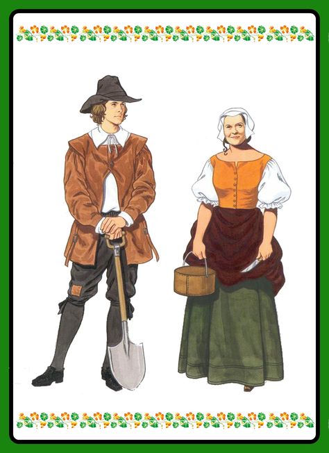 American Family of the Pilgrim Period Paper Dolls Book, Art Forms, Paper Dolls, Fairy Tales, Period, Character Design, Dolls, Design