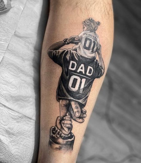 Nice Tatoos Ideas Men, Brothers Tattoos For Men, Tattoo Ideas For Men Daughter, Tattoo For Son Ideas, Father Son And Daughter Tattoos, I Am My Father's Daughter Tattoo, Father Son Daughter Tattoo, Tattoo Ideas For Newborn Daughter, Family Tattoo Ideas Men