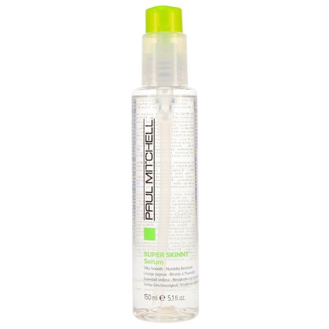 Paul Mitchell Smoothing Super Skinny Serum 5.1 oz - Walmart.com Sleek Blowout, Paul Mitchell Hair Products, Paul Mitchell Color, Dry Frizzy Hair, Aloe Juice, Hair Styling Products, Hair Frizz, Color Shampoo, Moisturizing Serum