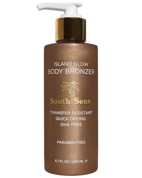 South Seas Island Glow Body Bronzer Sally Hansen Airbrush Legs, Body Bronzer, Supermodel Body, Body Foundation, Matte Bronzer, Tan Face, Best Body, Body Serum, Self Tanner