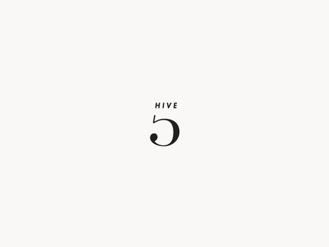 Hive Five Design Alphabet, Design Studio Logo, 타이포그래피 포스터 디자인, Logo Number, 1 Tattoo, Studio Logo, Logo Pattern, Minimalist Logo Design, Typography Inspiration