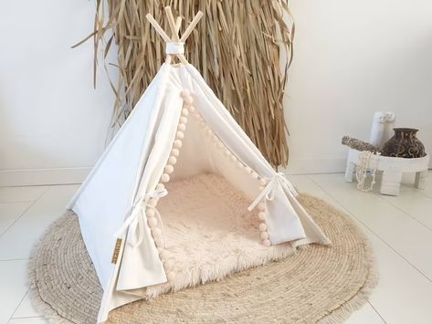 Dog Teepee, Cat Teepee, Pet Teepee, Teepee Bed, Kitten Beds, Dog Quilts, Gifts For Dog Lovers, Teepee Tent, Puppy Gifts