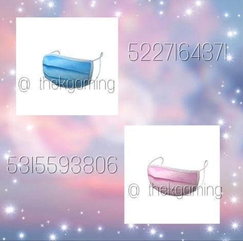 𝙾𝚠𝚗𝚎𝚛- _𝚝𝚑𝚎𝚔𝚐𝚊𝚖𝚒𝚗𝚐 Bloxburg Face Codes, Bloxburg Accessories, Accessory Codes, Roblox Sign Up, Cute Sleep Mask, Eat Sleep Code, Bloxburg Clothes, Clothing Codes, Roblox House