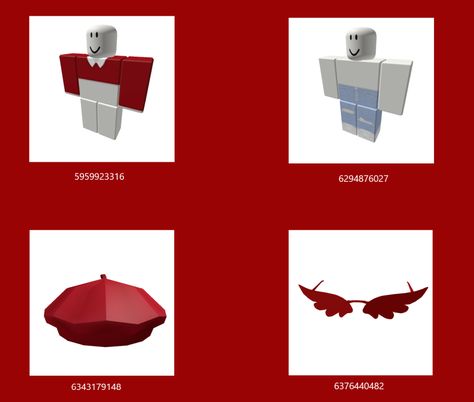 No need for credit, i don't know where to put a signature-- Roblox Id Codes For Clothes Red, Brookhaven Outfit Codes Red, Roblox Red Outfit Codes, Brookhaven Codes, Red And White Shirt, Code Clothes, Coding Shirts, Roblox Code, Body Drawing Tutorial