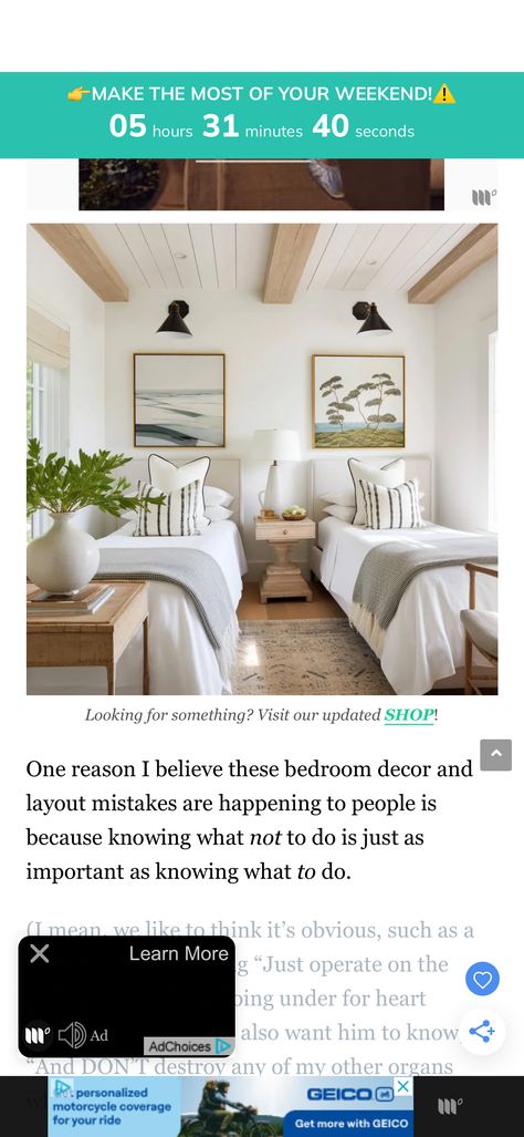 Looking for small guest bedroom ideas? From simple and cozy to modern decor and small guest room ideas, you found the #1 place for answers! Guest Bedroom Den Combo, Twin Beds Guest Room Boho, Twin Guest Bedroom Ideas, Twin Guest Bedroom, Twin Guest Room, Small Guest Room Ideas, Guest Room Storage, Twin Beds Guest Room, Small Guest Bedroom Ideas