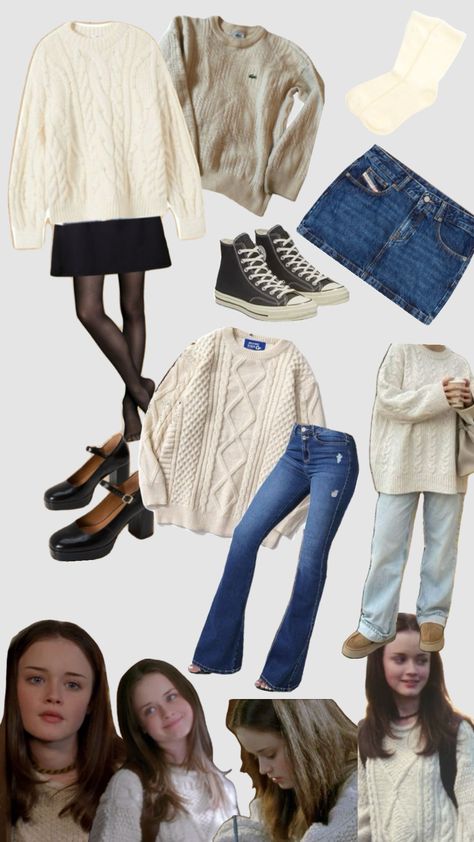 rory gilmore halloween costume inspo? Rory And Lane Halloween Costume, Jess And Rory Halloween Costume, Halloween Costumes Rory Gilmore, Halloween Costumes Gilmore, Rory Gilmore Costume Ideas, Comfy Halloween Outfits, Loralie Gilmore Halloween Costume, Lorelai And Rory Halloween Costume, Rory Halloween Costume