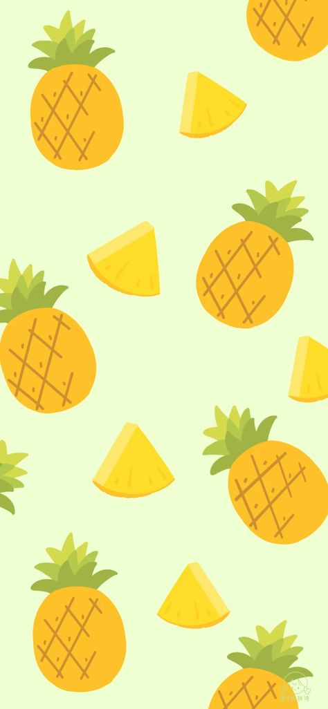 #wallpaper Cute Pineapple Wallpaper, Pineapple Wallpaper, Cute Pineapple, Picture Wall, Pretty Wallpapers, Phone Wallpaper, Pineapple, Iphone Wallpaper, Fruit