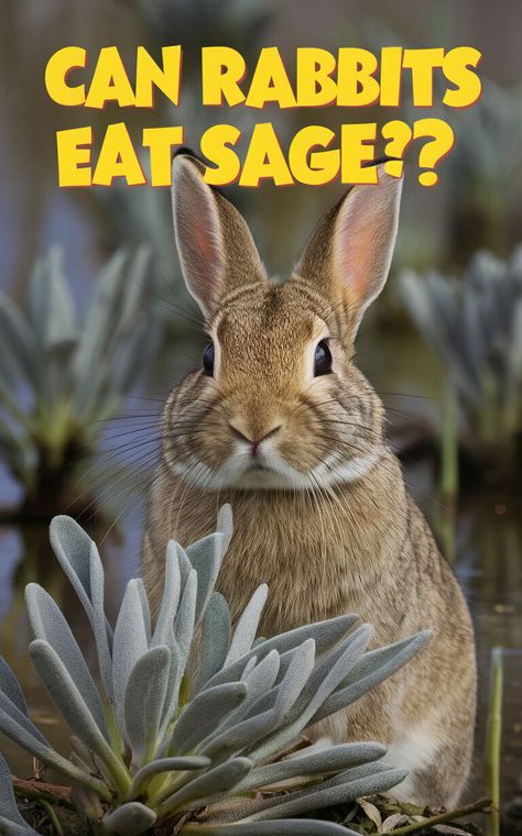 Discover if rabbits can safely enjoy the delicious herb sage 🌿🐇 #RabbitDiet #PetHealth #SageForRabbits Sage Benefits, Rabbit Behavior, Daily Care Routine, Rabbit Diet, Veggie Straws, Bunny Care, Rabbit Eating, Rabbit Care, Healthy Treat