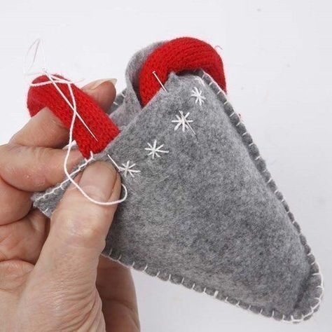 ❤️ Sock Crafts, Gnomes Diy, Fabric Toys, Diy Gnomes, Gnome Patterns, Gnomes Crafts, Felt Christmas Ornaments, Christmas Sewing, Felt Christmas