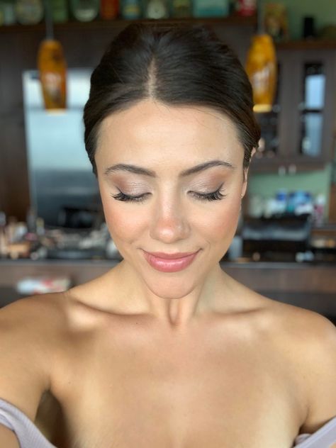 Bride Makeup Natural, Bridal Makeup For Brunettes, Make Up Sposa, Bridesmaid Hair Makeup, Bridal Makeup Natural, Braut Make-up, Natural Wedding Makeup, Bridesmaid Makeup, Bride Makeup