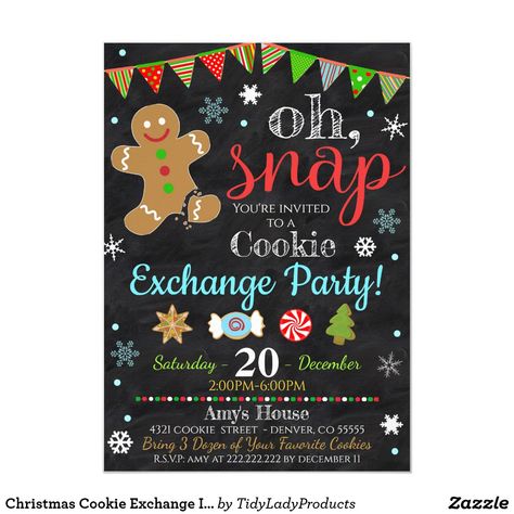 Chritmas Cookies, Christmas Cookie Decorating Party, Cookie Exchange Invitation, Holiday Cookie Party, Christmas Cookie Decorating, Christmas Candyland, Christmas Cookie Party, Christmas Shortbread, Cookie Exchange Party