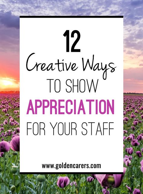 12 Creative Employee Appreciation Ideas Office Bulletin Board Ideas Motivation, Build Morale At Work, Teacher Appreciation Ideas From Administration, Team Reward Ideas, Staff Reward Ideas, Office Incentive Ideas, Motivation Ideas For Employees, Administration Appreciation Ideas, Nursing Home Staff Education