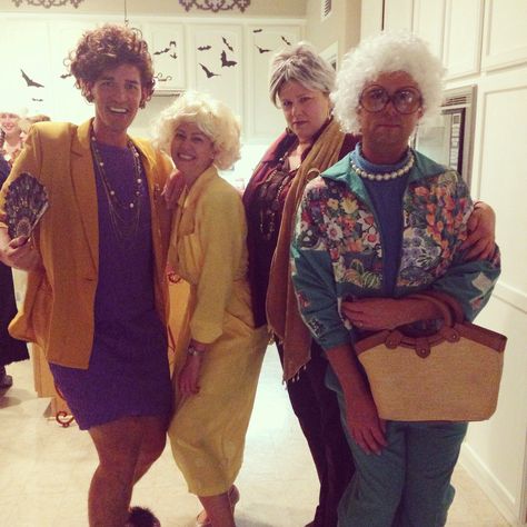 Golden girls Halloween costume Golden Girls Halloween Costume, Golden Girls Costume, Golden Girls Costumes, Halloween 2014, Girls Halloween, Halloween Costumes For Girls, Golden Girls, Girls Birthday, Halloween Girl